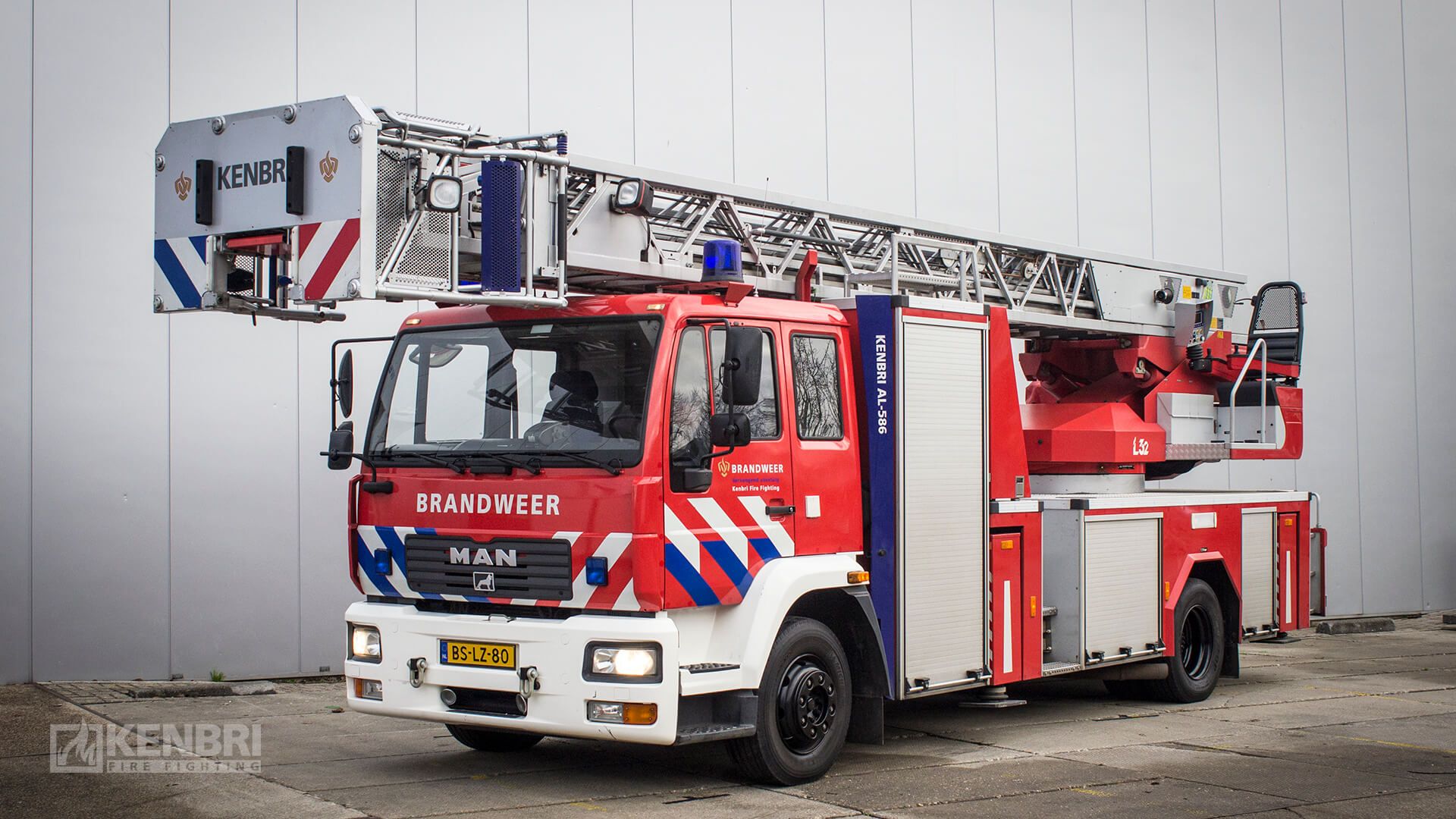 MAN/Metz L32 (BS-LZ-80) ladderwagen